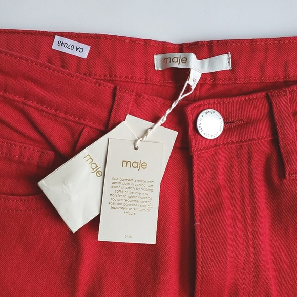 🎈Host Pick🎈Maje | Cropped High-rise Wide-leg Jeans - Picture 10 of 16